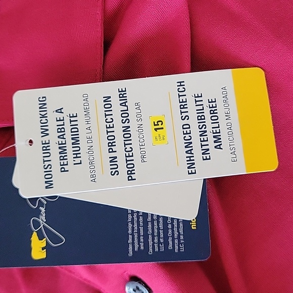 NWT JACK NICKLAUS, SIZE L, Red Shirt - Picture 11 of 11